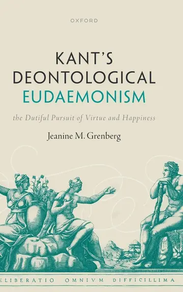 Cover of Kant's Deontological Eudaemonism
