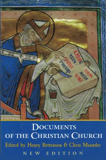 Cover of Documents of the Christian Church