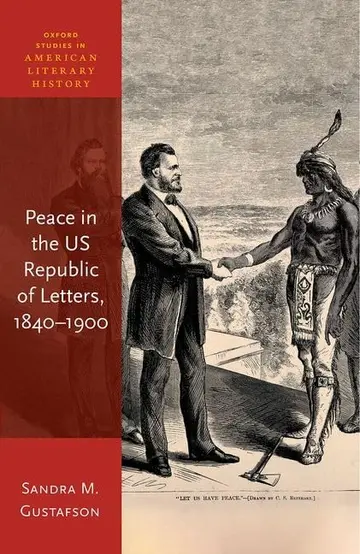 Cover of Peace in the US Republic of Letters, 1840-1900