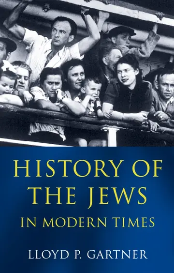 Cover of History of the Jews in Modern Times