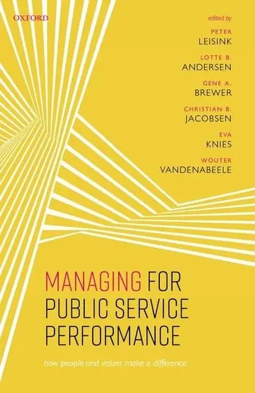 Cover of Managing Public Service Performance C