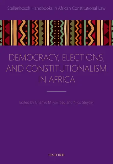 Cover of Democracy, Elections, and Constitutionalism in Africa