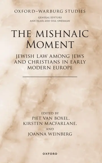 Cover of The Mishnaic Moment