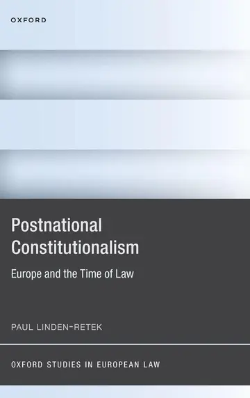 Cover of Postnational Constitutionalism