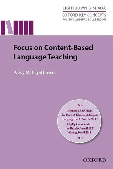 Cover of Focus on Content Based Language Teaching