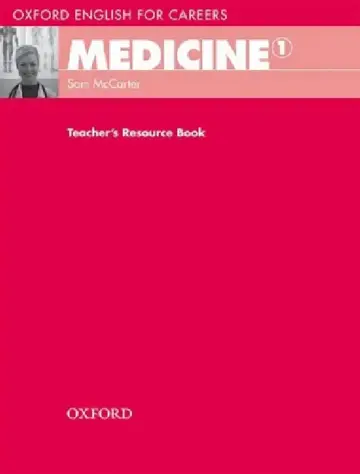Cover of Medicine 1 Teacher's Resource Bk