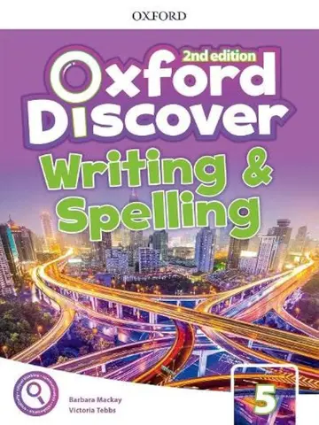 Cover of Oxford Discover 2e Level 5 Writing and Spelling Book