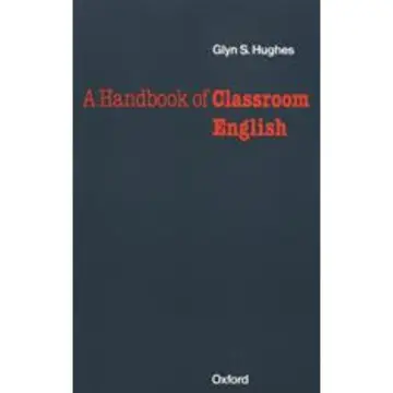Cover of A Handbook of Classroom English