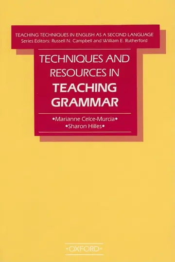 Cover of Technique and Resources in Teaching Grammar