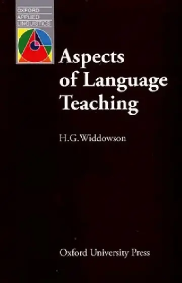 Cover of Aspects of Language Teaching