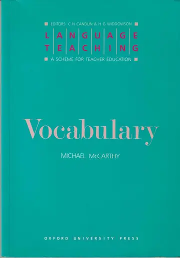 Cover of Vocabulary