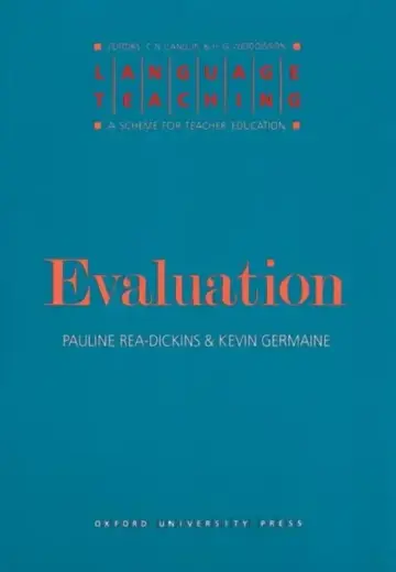 Cover of Evaluation