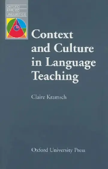 Cover of Context and Culture in Language Teaching