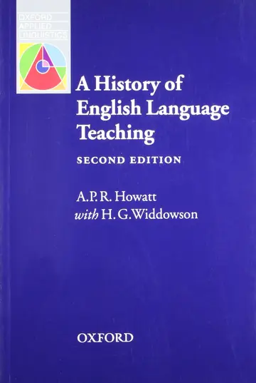 Cover of History of Elt 2E