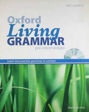 Cover of Oxford Living Grammar