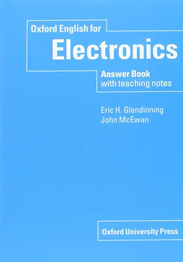 Cover of Oxford English for Electronics