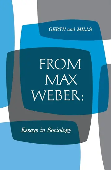 Cover of From Max Weber