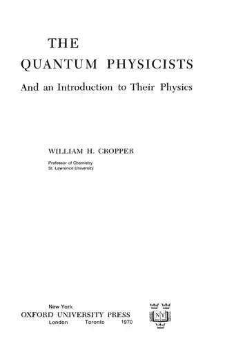 Cover of The Quantum Physicists