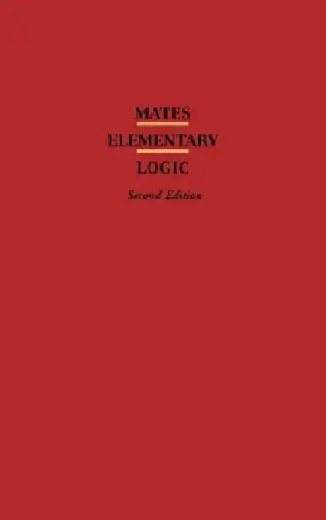 Cover of Elementary Logic