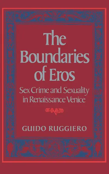 Cover of The Boundaries of Eros