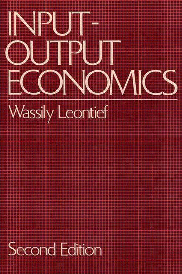 Cover of Input-Output Economics