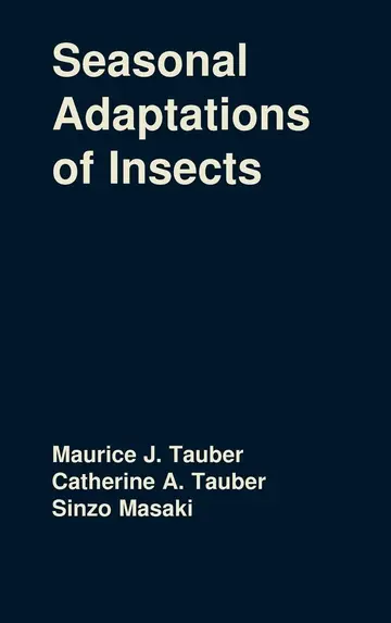 Cover of Seasonal Adaptations of Insects