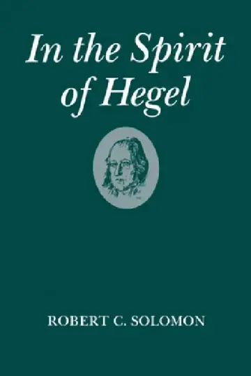 Cover of In the Spirit of Hegel