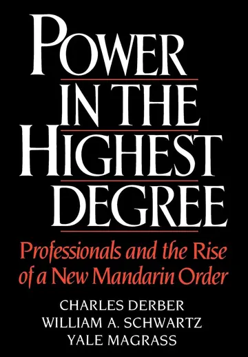 Cover of Power in the Highest Degree
