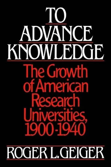 Cover of To Advance Knowledge