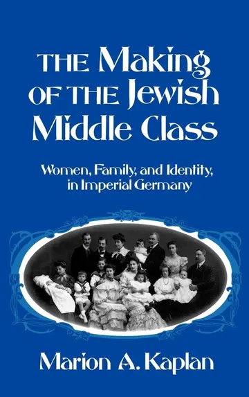 Cover of The Making of the Jewish Middle Class