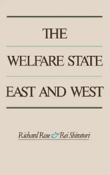 Cover of The Welfare State East and West