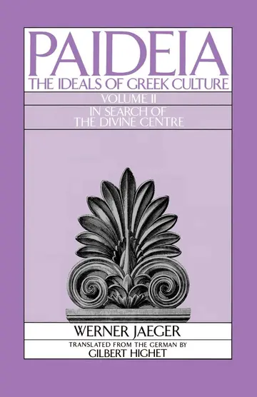 Cover of Paideia