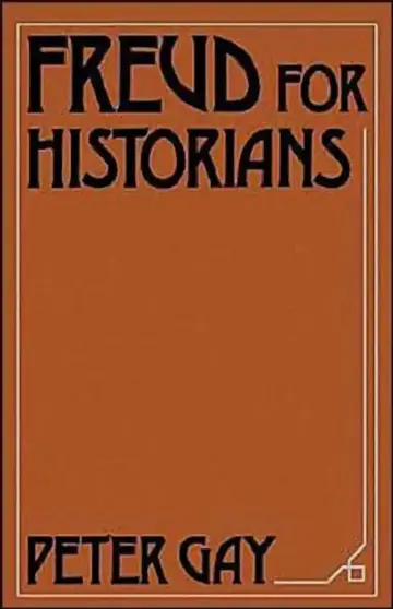 Cover of Freud for Historians