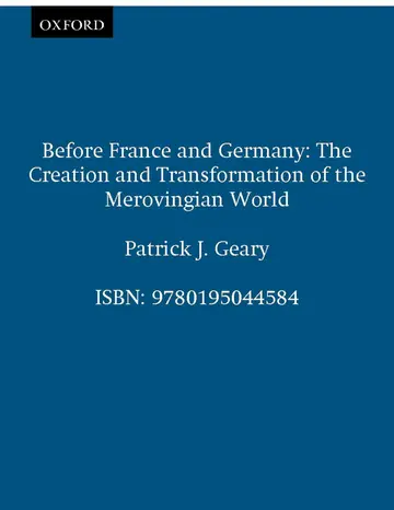 Cover of Before France and Germany