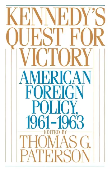 Cover of Kennedy's Quest for Victory