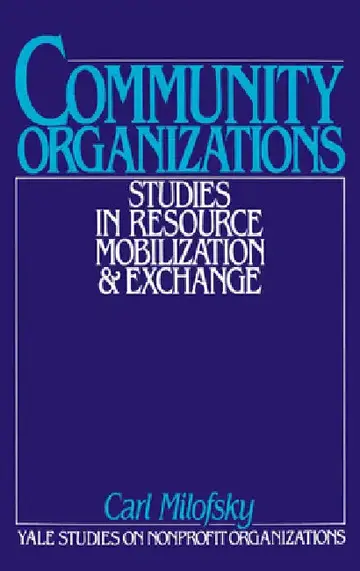 Cover of Community Organizations