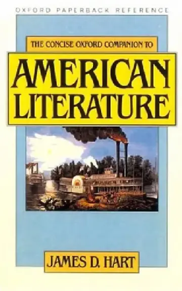 Cover of The Concise Oxford Companion to American Literature