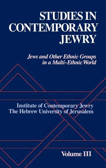 Cover of Jews and Other Ethnic Groups in a Multi-Ethnic World