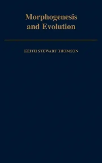 Cover of Morphogenesis and Evolution