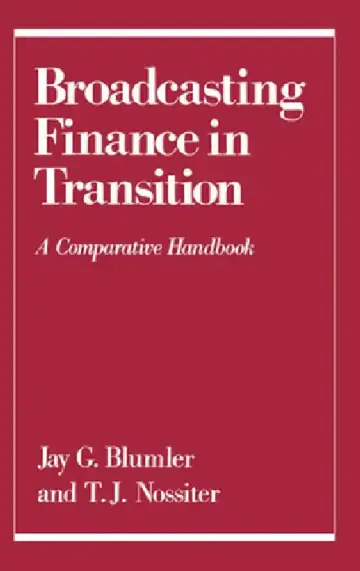 Cover of Broadcasting Finance in Transition