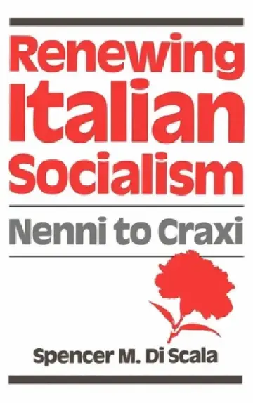 Cover of Renewing Italian Socialism