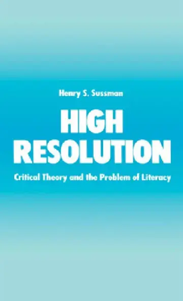 Cover of High Resolution