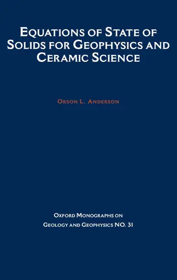Cover of Equations of State of Solids in Geophysics and Ceramic Science