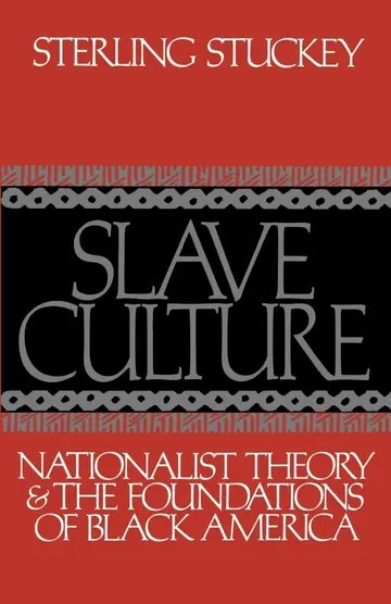 Cover of Slave Culture