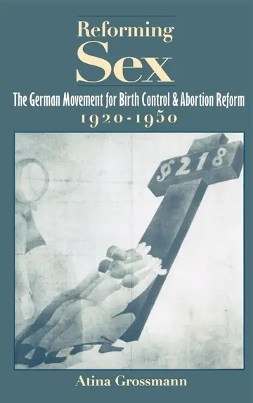 Cover of Reforming Sex