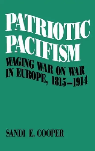 Cover of Patriotic Pacifism