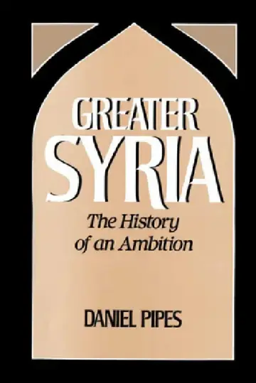 Cover of Greater Syria
