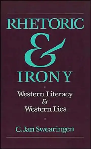 Cover of Rhetoric and Irony