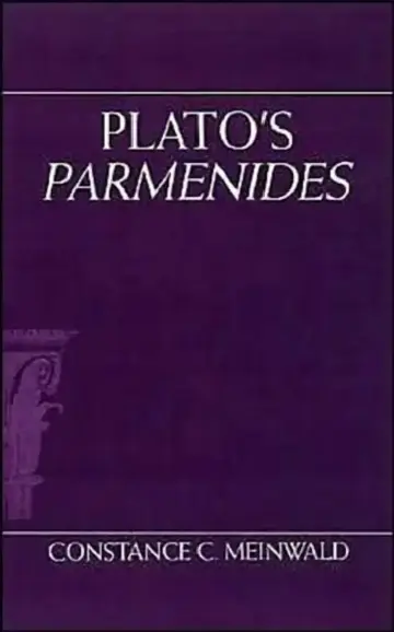 Cover of Plato's Parmenides