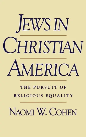 Cover of Jews in Christian America